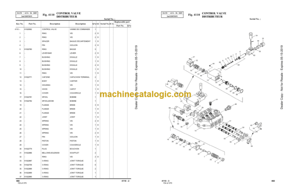 Doosan SSL 460 Skid Steer Loader Parts Manual (Serial Number AM to AQ) - Image 3