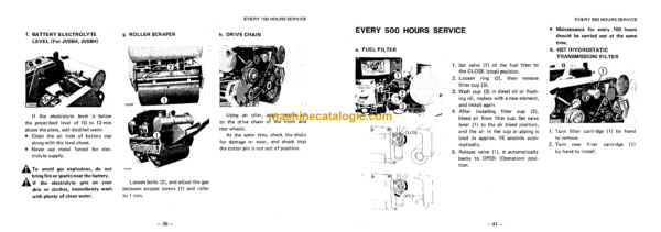 Komatsu JV06, JV08H-2, JV06, JV08HM-2 Vibratory Roller Operation and Maintenance Manual (SEAM024F0200) - Image 3