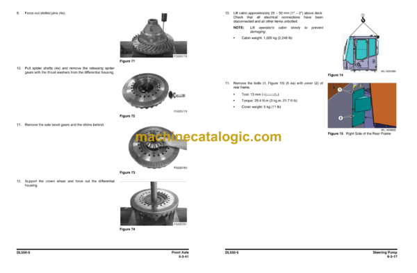 Doosan DL550-5 Wheel Loader Shop Manual (Serial Number 10001 and Up) - Image 3