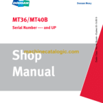 Doosan MT36, MT40B Articulated Dump Truck Shop Manual (Serial Number ---- and UP)