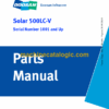 Doosan Solar 500LC-V Excavator Parts Manual (Serial Number 1001 and Up)