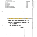 Sumitomo SH120-3 Hydraulic Excavator Shop Manual (WLSM1203-00W)