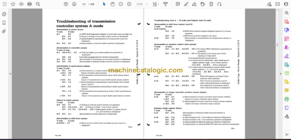 Doosan MT36, MT40B Articulated Dump Truck Shop Manual (Serial Number ---- and UP) - Image 2