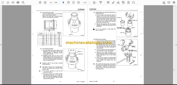 Sumitomo SH225X-3B Hydraulic Excavator Shop Manual (WLSM2253B-00W) - Image 3