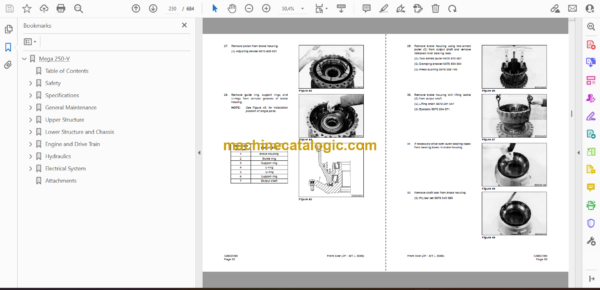 Doosan Mega 250-V Wheel Loader Shop Manual (Serial Number 3001 thru 4000 Tier I, Serial Number 4001 and Up Tier II) - Image 2