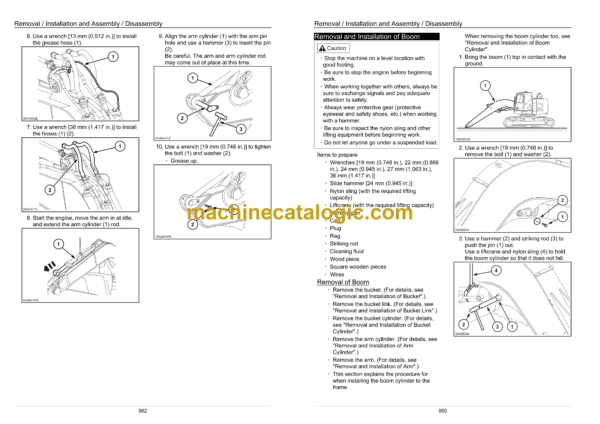 Sumitomo SH75X-6A Hydraulic Excavator Service Manual (WLSM0756-00T) - Image 4
