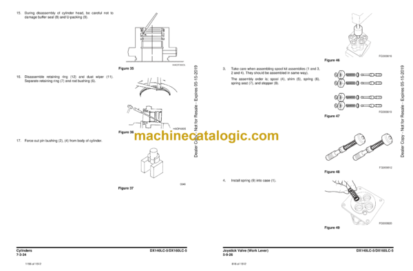 Doosan DX140LC-5, DX160LC-5 Hydraulic Excavator Shop Manual (Serial Number 1001 and Up) - Image 3