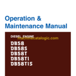 Doosan DB58, DB58S, DB58T, DB58TI, DB58TIS Engine Operation and Maintenance Manual