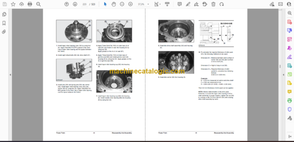 Daewoo B15T-5, B18T-5, B20T-5 (AC 36V, 48V) B16X-5, B18X-5, B20X-5 (AC 48V) Lift Truck Service Manual - Image 2