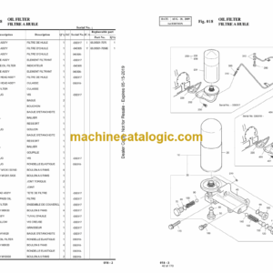Doosan M400-V Wheel Loader Parts Manual (Serial Number 1001 to 3000)