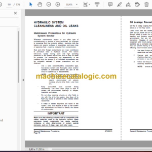 Doosan DX140 Crawler Excavator Shop Manual (Serial Number 5001 and Up)