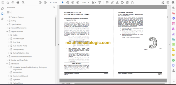 Doosan DX140 Crawler Excavator Shop Manual (Serial Number 5001 and Up) - Image 2