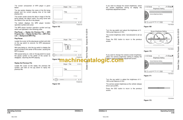 Doosan DX255LC-3 Excavator Operation and Maintenance Manual (Serial Number 1001 and Up) - Image 4