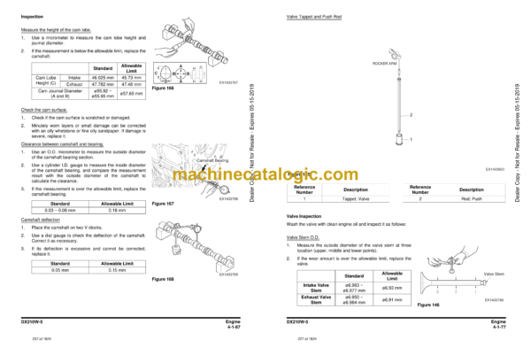 Doosan DX210W-5 Wheeled Excavator Shop Manual (Serial Number 1001 and Up) - Image 3