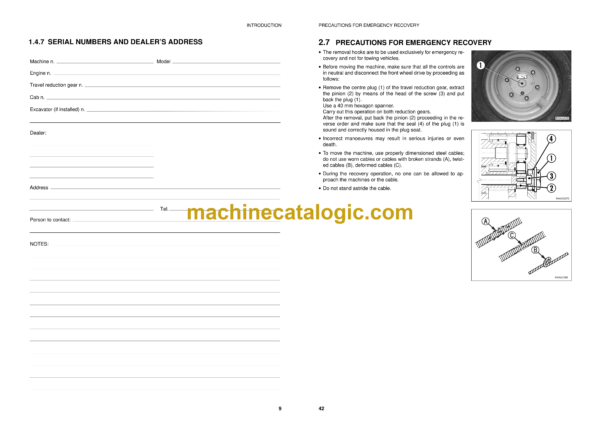 Komatsu SK09J-2 Skid Steer Loader Operation and Maintenance Manual (WEAM002000) - Image 3