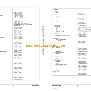 Doosan D430 Diesel Engine Skid Steer Loaders Shop Manual (SB4035E00)