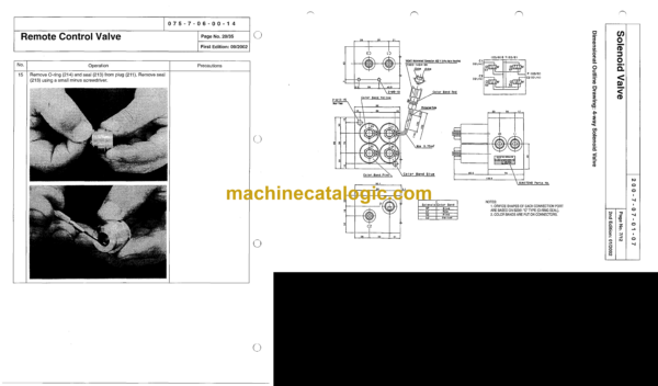 Sumitomo SH125X-3, SH135X-3 Hydraulic Excavator Shop Manual (WLSM125X3-00W) - Image 4