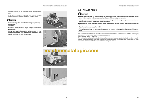 Komatsu SK09J-2 Skid Steer Loader Operation and Maintenance Manual (WEAM002000) - Image 4
