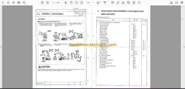 Sumitomo SH160-2 Hydraulic Excavator Shop Manual (WEL1501-0W) - Image 2