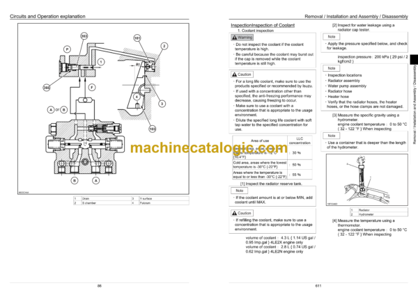 Sumitomo SH80BS-6A Hydraulic Excavator Shop Manual (WLSM0806-01W) - Image 3