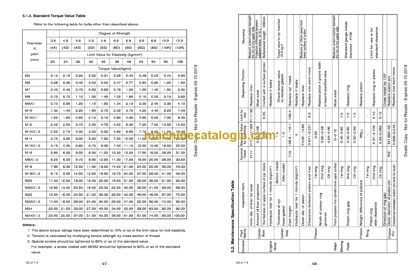 Doosan D1146, D1146T, D1146TI Diesel Engine Shop Manual (65-99892-8035) - Image 3