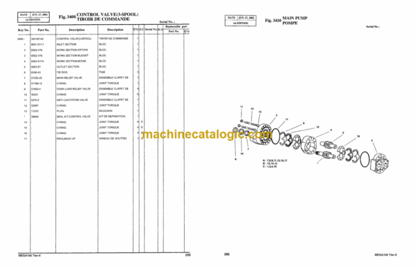 Doosan M160 Wheel Loader Tier 2 Parts Manual (Serial Number 2001 and UP) - Image 3
