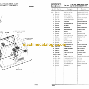 Doosan S450-3 Excavator Parts Manual (2021-7117EEF)
