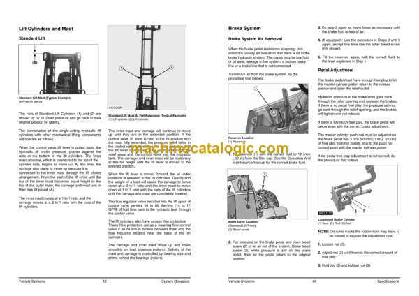 Daewoo GC15S-2, GC18S-2, GC20SC-2 Lift Truck Service Manual - Image 3