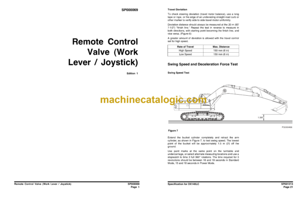Doosan Daewoo Mega 300-V Wheel Loader Shop Manual (Serial Number 1001 and Up) - Image 3