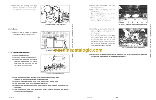 Doosan D1146, D1146T, D1146TI Diesel Engine Shop Manual (65-99892-8035) - Image 4