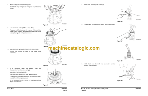 Doosan DX140LC Crawler Excavator Shop Manual (Serial Number 5001 and Up) - Image 3
