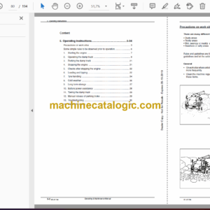 Doosan MT51 Articulated Dump Truck Operation and Maintenance Manual (Serial no. 910002 and up)