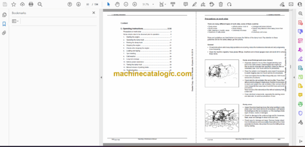 Doosan MT51 Articulated Dump Truck Operation and Maintenance Manual (Serial no. 910002 and up) - Image 2
