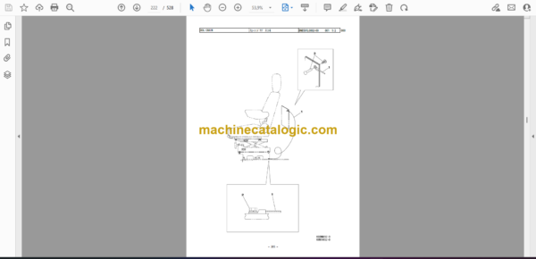 Sumitomo SH75X-6A Hydraulic Excavator Parts Manual (WCL0756-0T) - Image 2