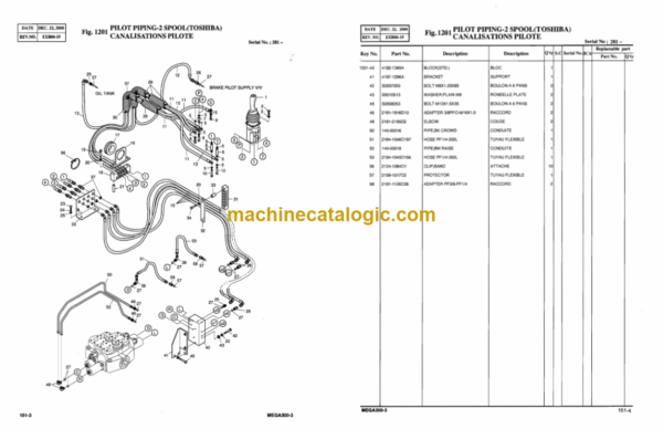Doosan M300-3 Wheel Loader Parts Manual (4021-7126FEF) - Image 3
