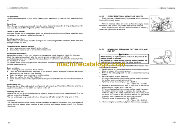 Komatsu WF550A-3 Soil Compactor Operation and Maintenance Manual (SEAMW02300) - Image 3