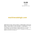 Doosan DL250 Wheel Loader Shop Manual (Serial Number 5001 and Up)
