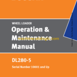Doosan DL280-5 Wheel Loader Operation and Maintenance Manual (Serial Number 10001 and Up)