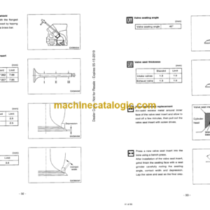Doosan DC24, DC24T Diesel Engine Shop Manual (65-99897-8023A)