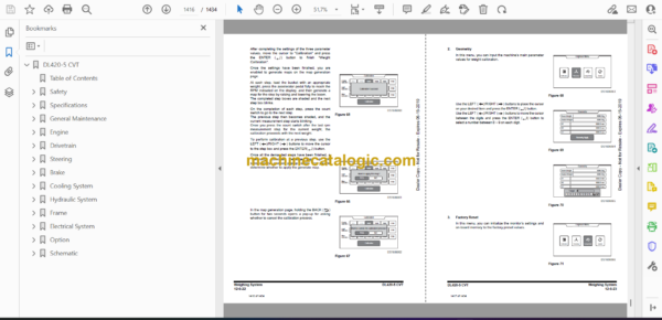 Doosan DL420-5 CVT Wheel Loader Shop Manual (Serial Number 10001 and Up) - Image 2