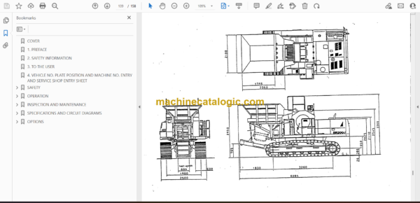Komatsu BR200J-1 Mobile Crusher Operation and Maintenance Manual (SEAM006700) - Image 2