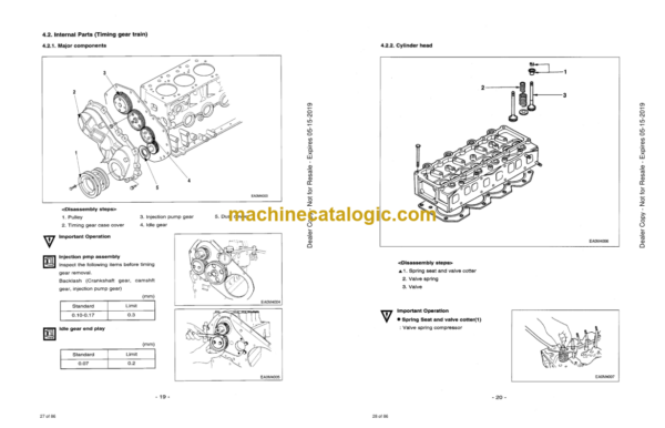Doosan DC24, DC24T Diesel Engine Shop Manual (65-99897-8023A) - Image 3