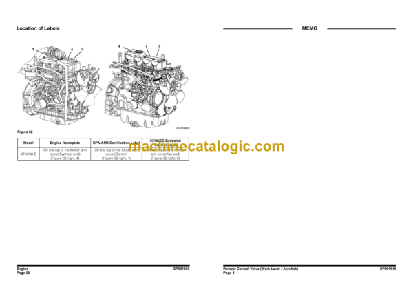 Doosan DX60R Crawler Excavator Shop Manual (Serial Number 50001 and Up) - Image 3