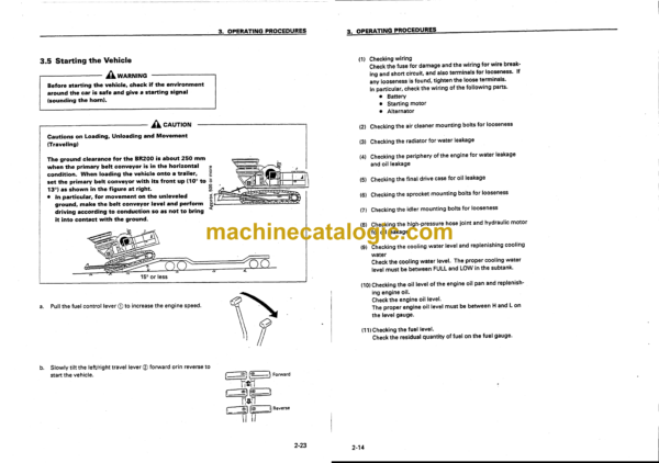 Komatsu BR200J-1 Mobile Crusher Operation and Maintenance Manual (SEAM006700) - Image 3