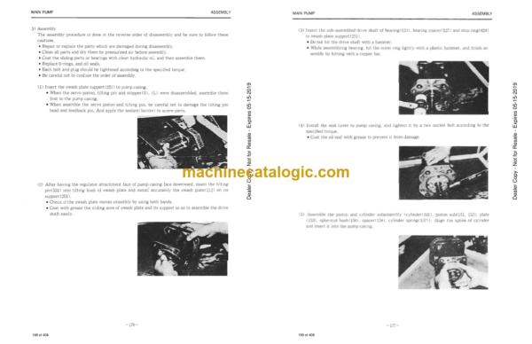 Doosan DH170 Excavator Shop Manual - Image 4