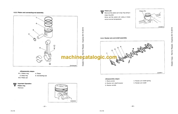 Doosan DC24, DC24T Diesel Engine Shop Manual (65-99897-8023A) - Image 4