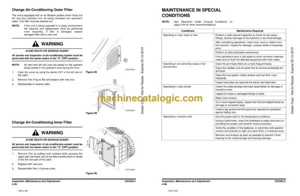 Doosan DX520LC Excavator Operation and Maintenance Manual (Serial Number 10005 and Up) - Image 4