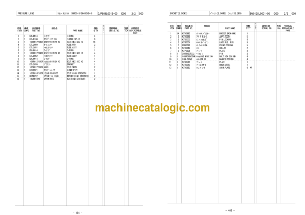 Sumitomo SH400-3, SH450HD-3 Hydraulic Excavator Full Parts Manual (WCLA400A31BH) - Image 4