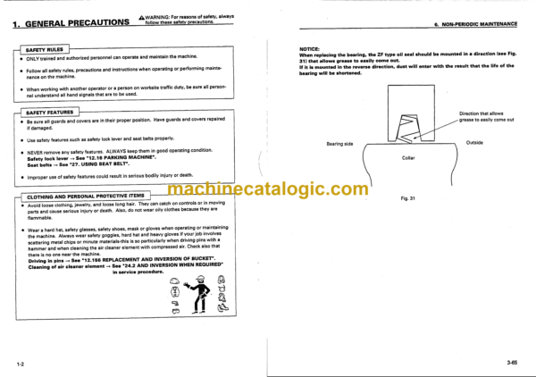 Komatsu BR200J-1 Mobile Crusher Operation and Maintenance Manual (SEAM006700) - Image 4