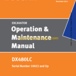 Doosan DX480LC Excavator Operation and Maintenance Manual (Serial Number 10022 and Up)